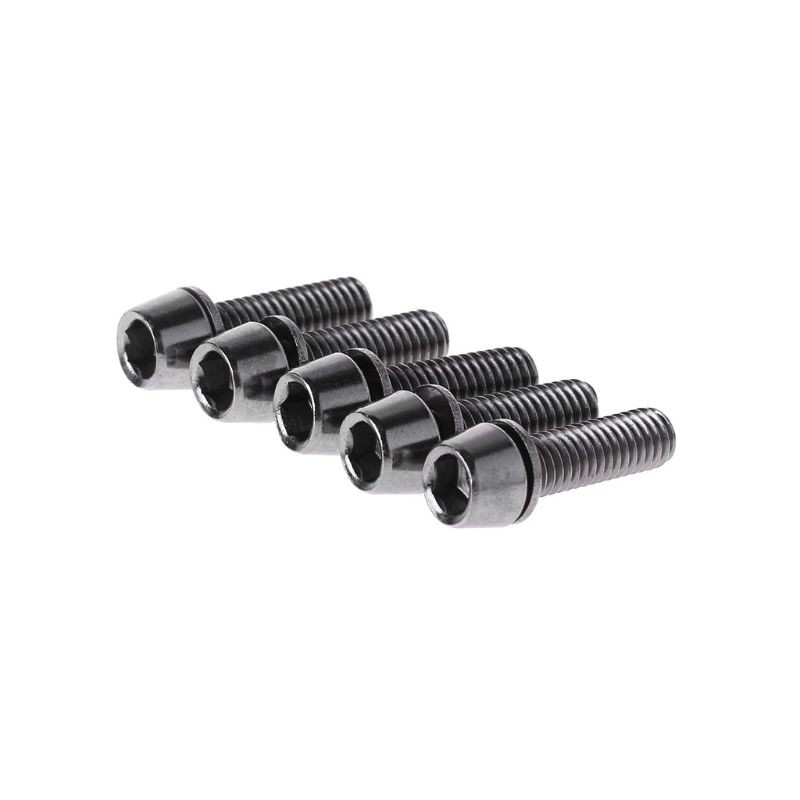 Bộ 5 ốc vít loại M5X20Mm / M6X20Mm thay thế cho xe đạp leo núi tiện dụng