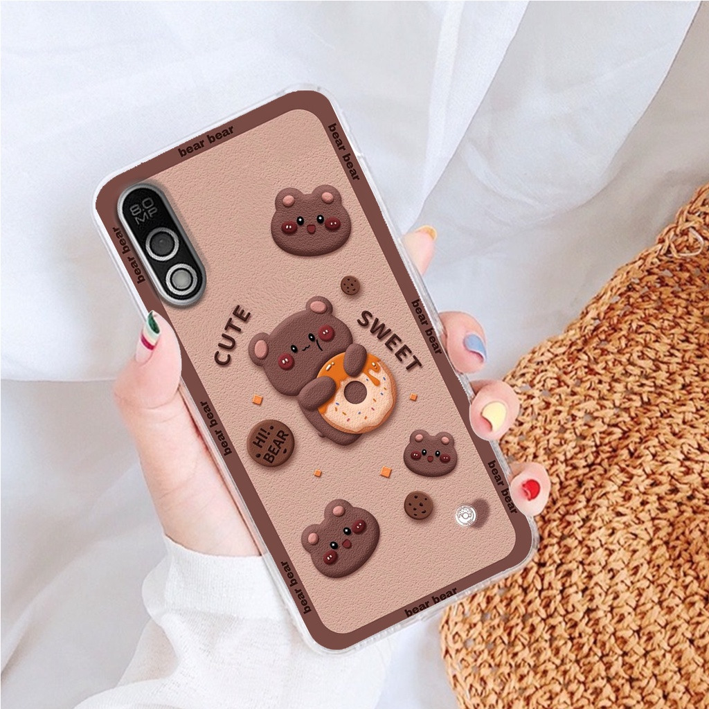 Ốp Lưng VSMART BEE - BEE 3 - LIVE - STAR , In Hình "Lovely Bear". Đẹp, Bền, Màu Sắc Bắt Mắt.