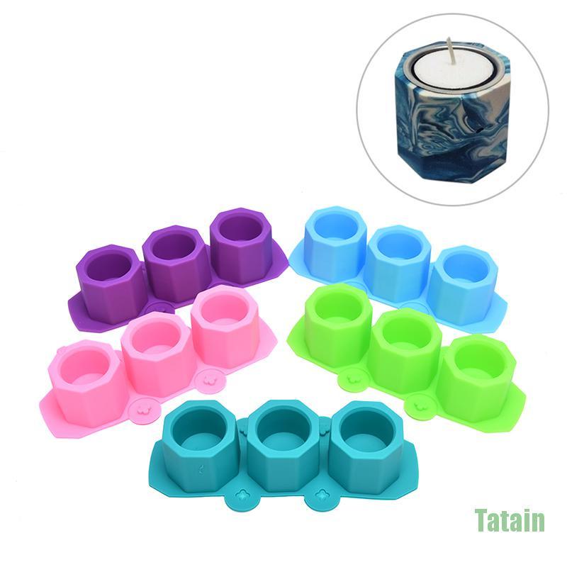 Khuôn silicone tạo hình chậu cây mọng nước/hoa sen đá hình học