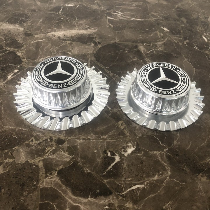 Logo chụp mâm, ốp lazang bánh xe ô tô Maybach BC-011 - GIÁ 1 CHIẾC
