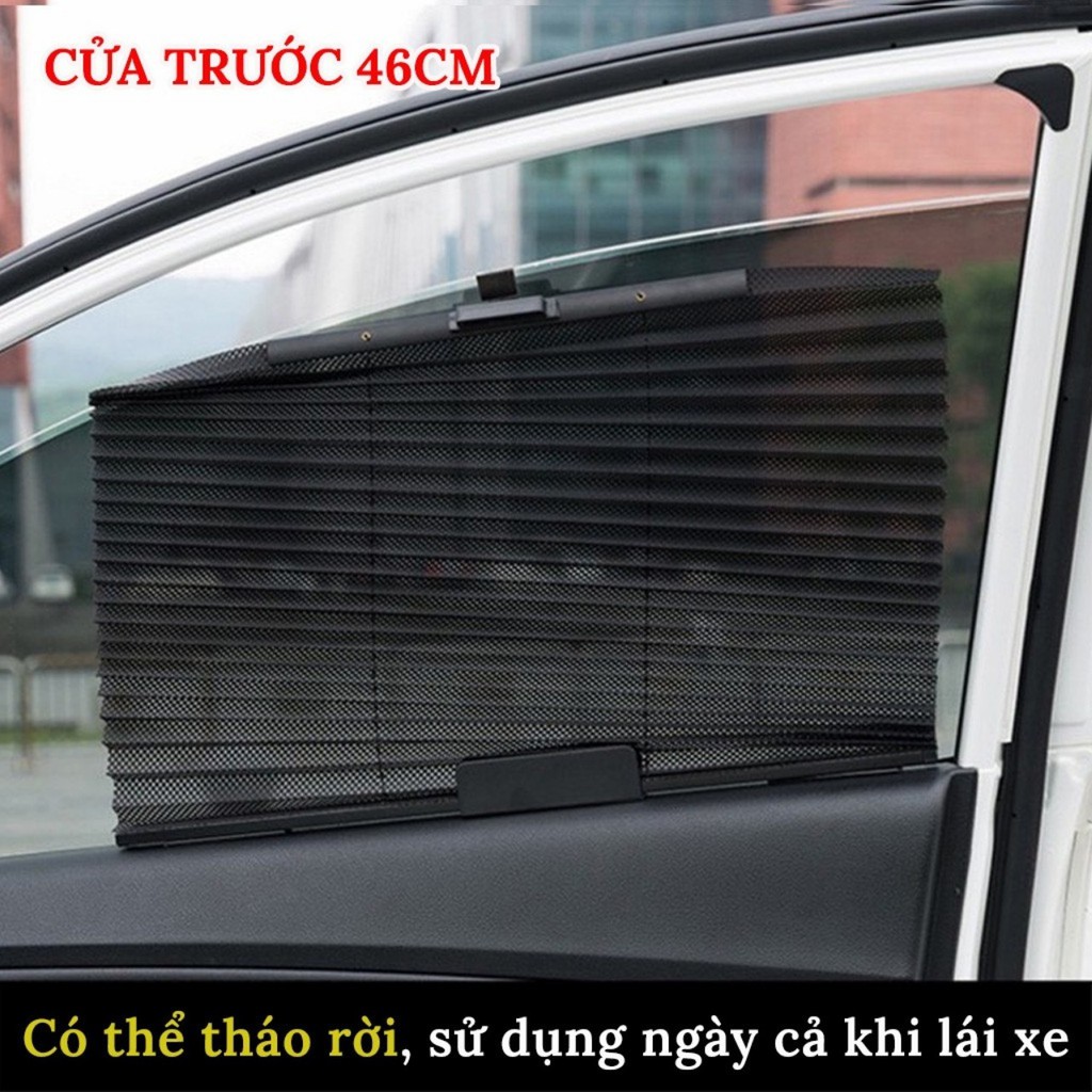 Rèm Che Nắng Lên Xuống Theo Kính Thông Minh Cho Xe Ô Tô