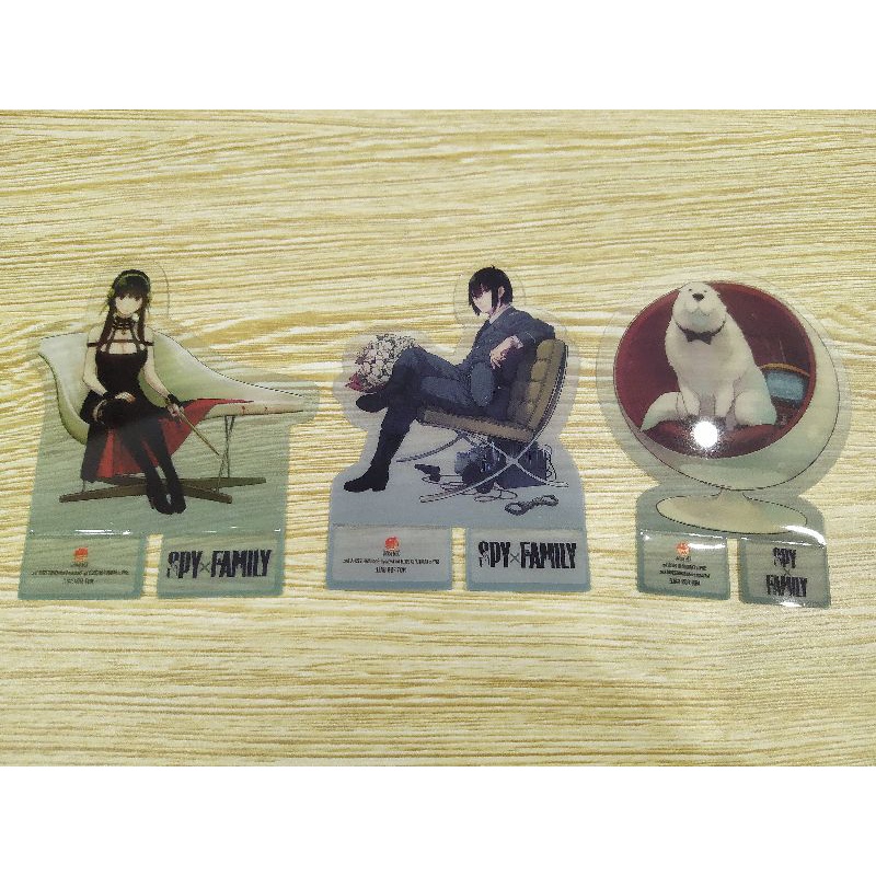 Phụ kiện standee nhựa Gia đình điệp viên spy x family
