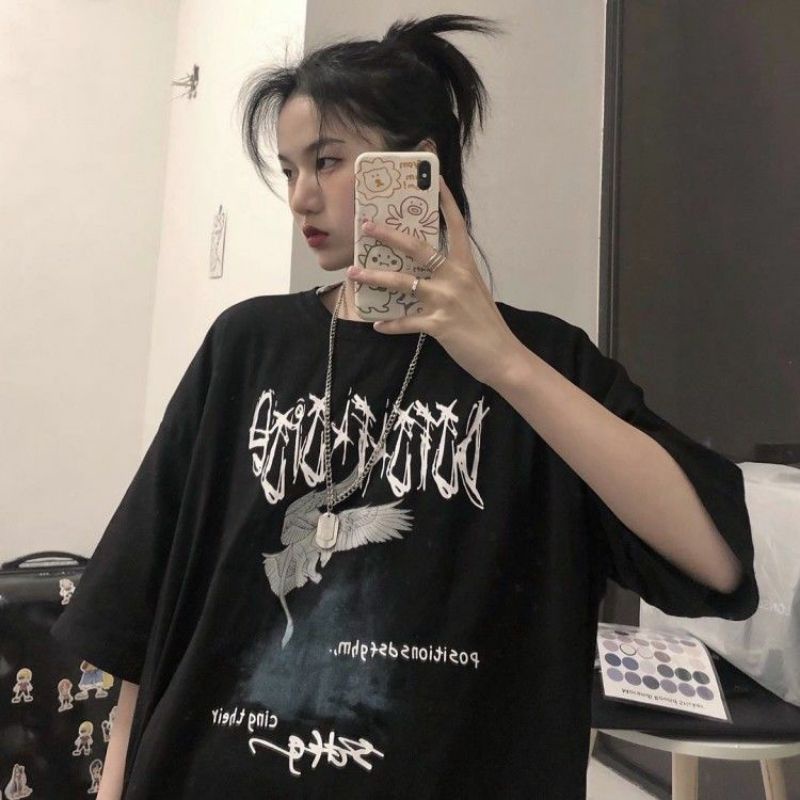 Áo Thun Tay Lỡ Nam Nữ Unisex Form Rộng Ulzzang