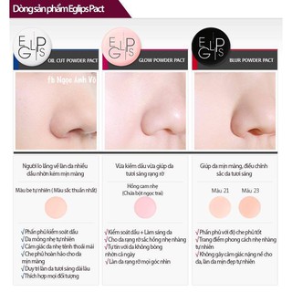 Phấn phủ EGLIPS POWDER PACT