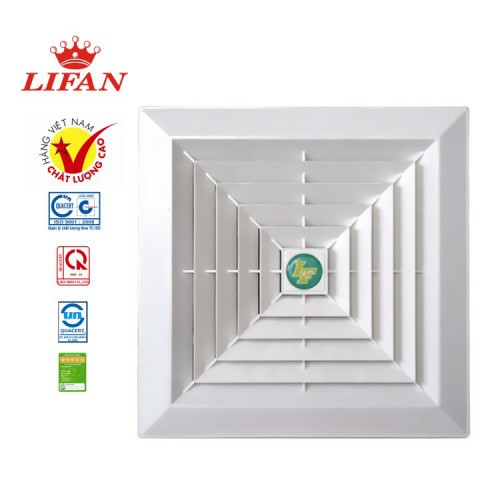 [Loại Lớn] Quạt thông gió, quạt hút âm trần 1 chiều HT-30 Lifan