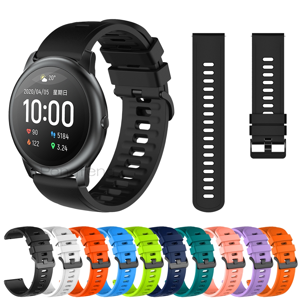 Mới! Dây Đeo Silicon Mềm Cho Đồng Hồ Thông Minh Xiaomi Haylou solar LS05