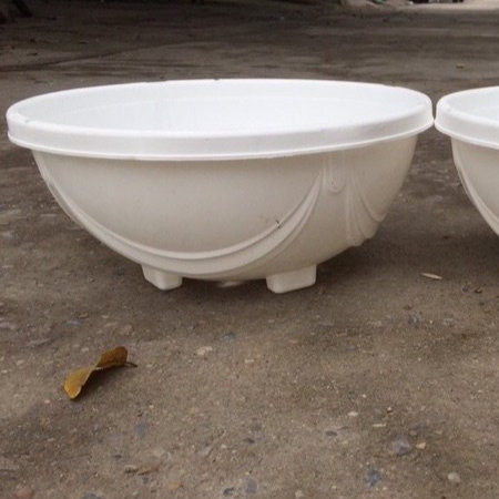 COMBO 5 Chậu nhựa chảo treo trồng cây rau hoa có dây xích cực xinh
