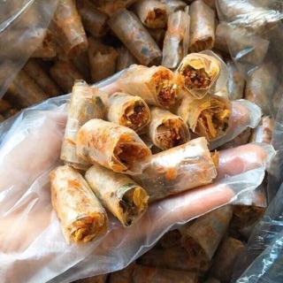 Bánh tráng cuộn thập cẩm