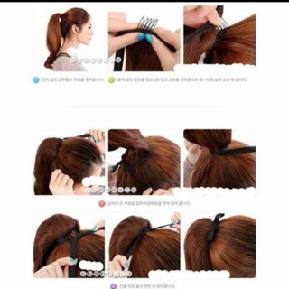 Tóc cột 😍 free ship❤️xoăn đuôi lửng cao cấp