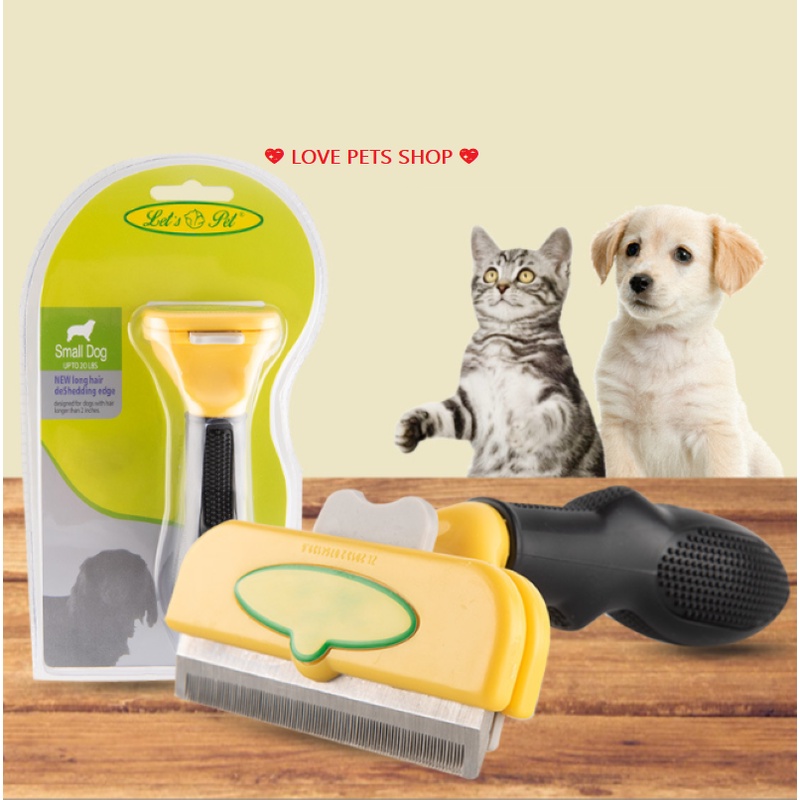 LƯỢC CHẢI LÔNG CHO CHÓ MÈO CHUYÊN DỤNG (MẪU MỚI) -  LOVE PETS SHOP