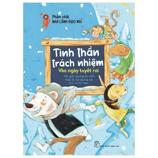 Sách - phẩm chất lãnh đạo nhí - tinh thần trách nhiệm