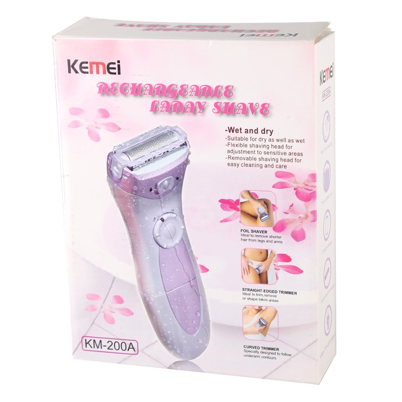 Máy cạo lông toàn thân Kemei Km-200A
