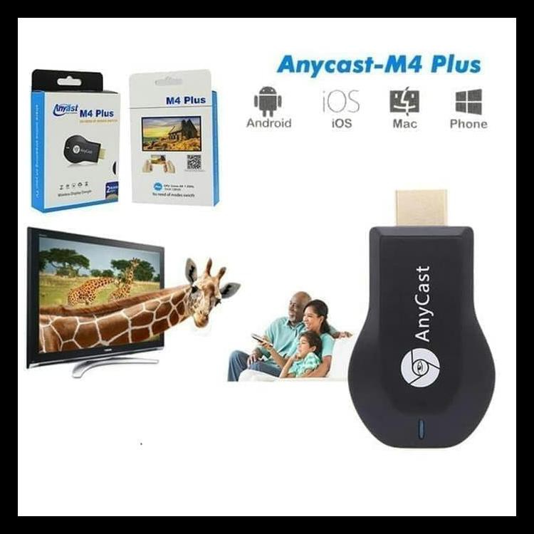 Thiết Bị Chia Sẻ Tín Hiệu Hdmi Anycast Wifi / M4 Plus / Miracast / Ezcast