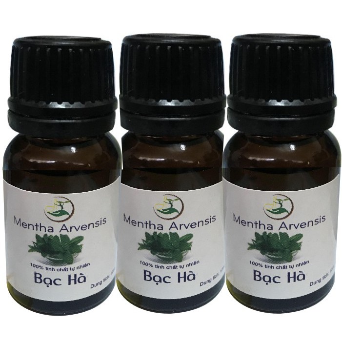 Tinh Dầu Sả Chanh Chống Muỗi Nguyên Chất,Tinh dầu bạc hà,Tinh dầu nhài 10ml