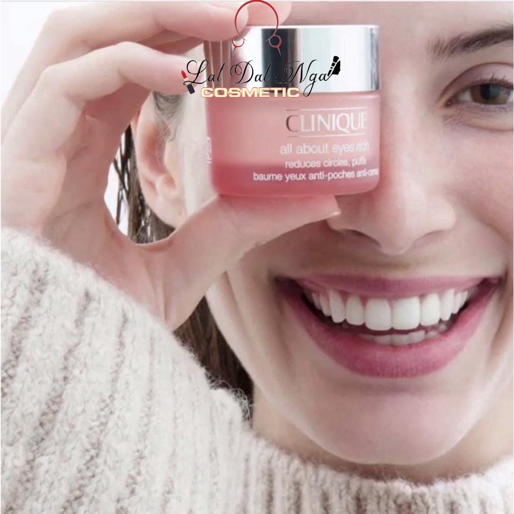Kem mắt giảm quầng thâm bọng mắt Clinique All About Eyes Reduce Circle