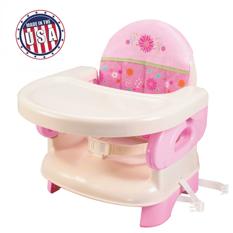 Ghế ăn bột 2 nấc độ cao Summer Infant Deluxe SM13060 hồng