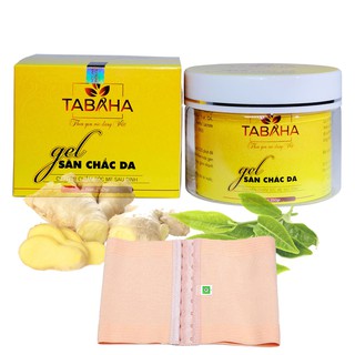 Gel săn chắc da body giảm mỡ bụng tabaha 250g tặng nịt bụng