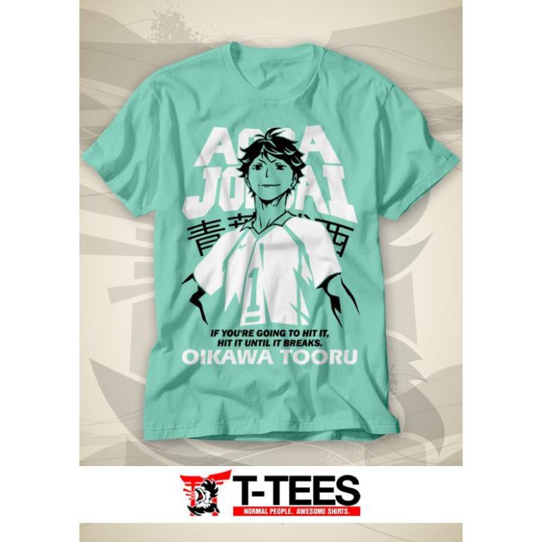 HOT- Áo thun Aoba Johsai - Haikyuu - Oikawa Tooru - bán chạy nhất