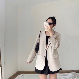 Retro Blazer áo khoác