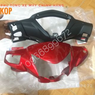 Bộ 2 Nhựa đầu gắn xe Wave RSX Fi nhiều mầu (Combo Ốp Pha+Gáy ốp sau Tay Lái K03)