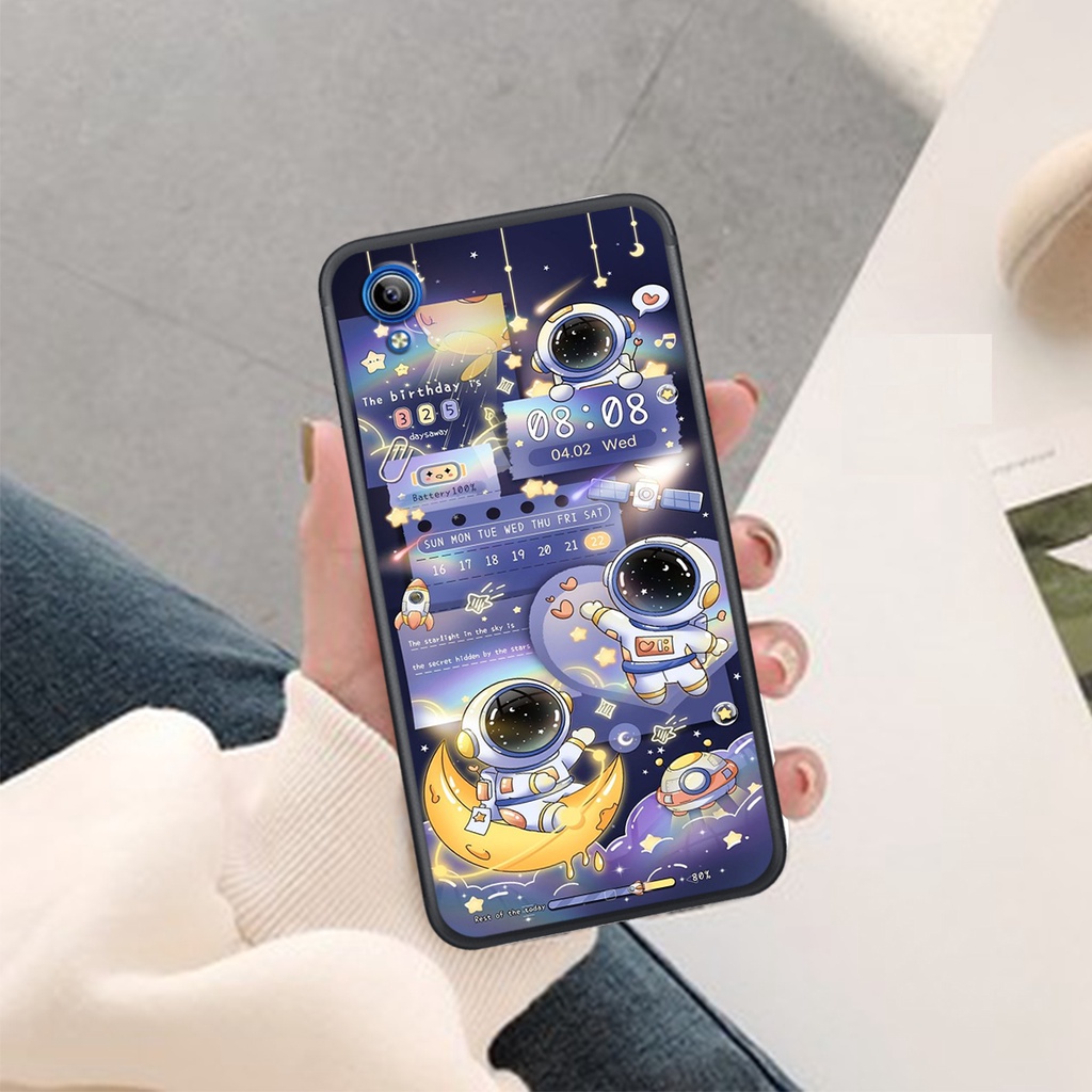 Ốp Lưng VIVO Y30 - Y50 - Y51 - Y91C  - Y93, In Hình " Phi Hành Gia" Bắt Mắt, Đẹp.