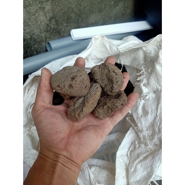 Đá lông vũ lọc nước hồ cá bể cá.sẻi 2-4 cm