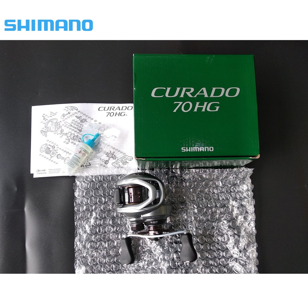 Máy Câu Cá Shimano Curado 70HG - 71XG - Máy Ngang