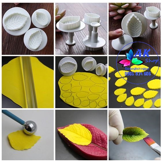 SET 3 KHUÔN NHẤN LÒ XO NHỰA