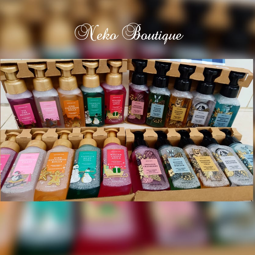 Nước rửa tay Bath And Body Works, xà phòng tạo bọt BBW, sát khuẩn, dưỡng ẩm [có Bill]