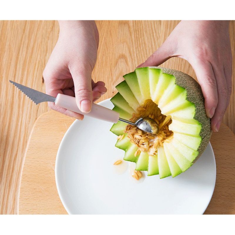 Dao tỉa hoa quả,cây xúc 2 đầu