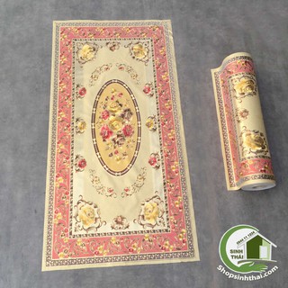 Tấm khăn trải bàn bằng nhựa họa tiết nổi không thấm nước - Tấm hoa 3D - [ Tấm 60cm x 1,2m ] - giao họa tiết ngẫu nhiên