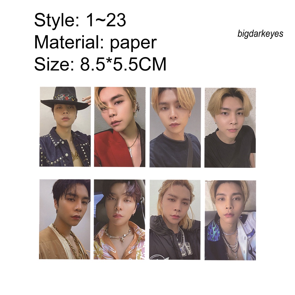 Set 8 Thẻ Hình Lomo Thành Viên Nhóm Nhạc NCT 2020