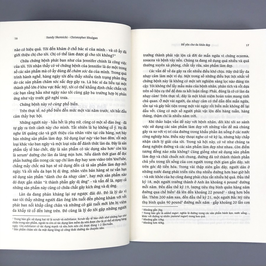 Sách - Để yên cho da khỏe đẹp