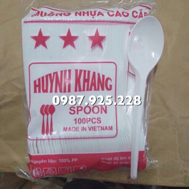 Thìa nhựa dùng 1 lần