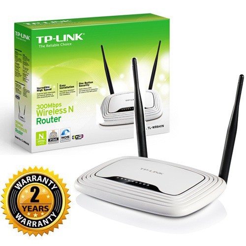 Bộ phát Wifi TP-Link TL-WR841N 300Mbps - Chính hãng bảo hành 1 đổi 1 trong 24 tháng