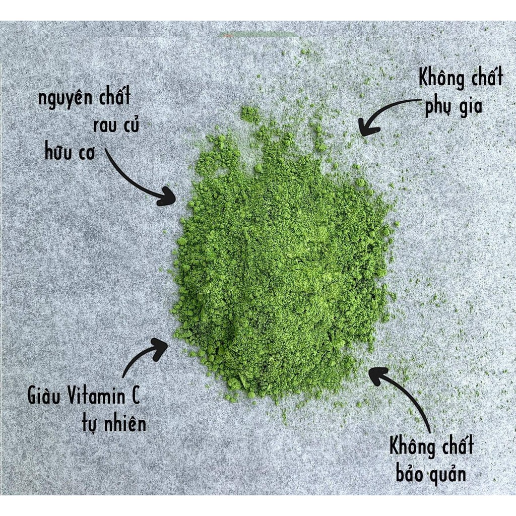 20 gói x 5gr 100Gr BỘT CẦN TÂY ORGANIC