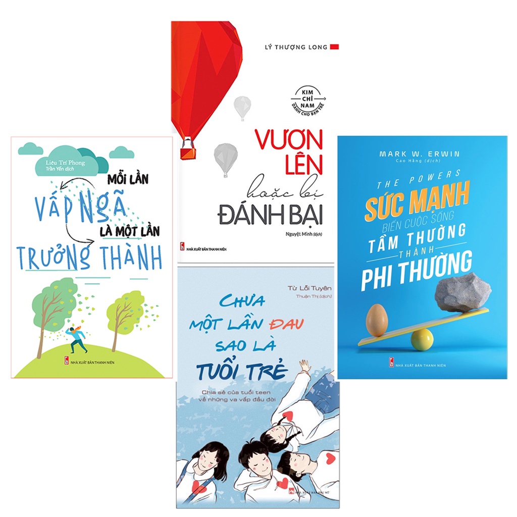 Sách : Bookset Tạo Động Lực Cho Các Bạn Trẻ