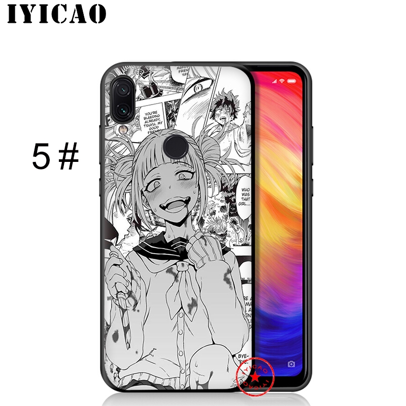 Ốp Điện Thoại Mềm In Hình Anime Ahegao Cho Xiaomi Redmi Note 8 7 6 5 Pro 5a Mã 03