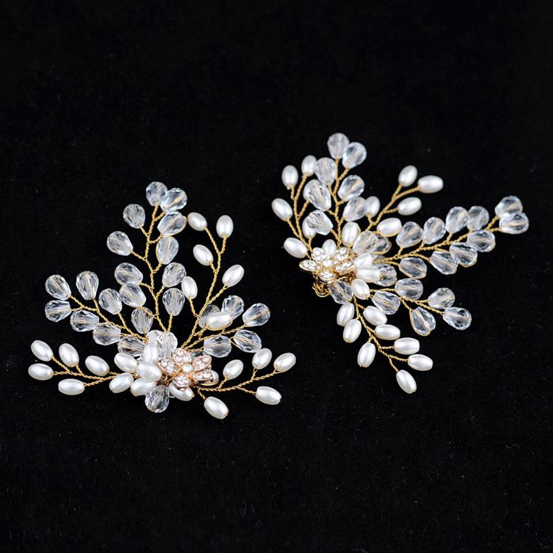 Phụ Kiện Kẹp Giày Cao Gót Thời Trang Cho Cô Dâu