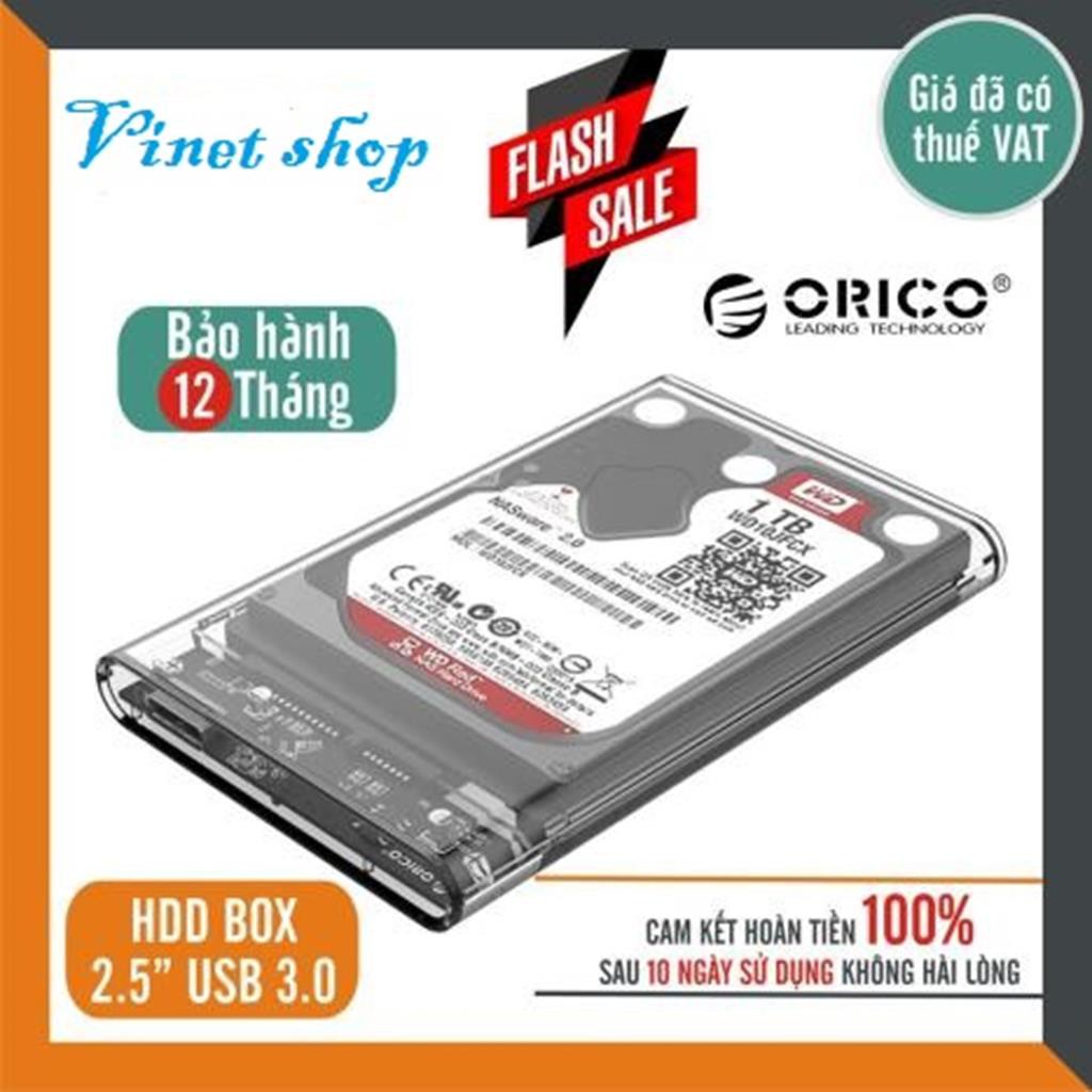 Hộp ổ cứng Hdd Box ORICO 2139U3-ORICO 2129U3, 2.5", USB 3.0 - Hàng phân phối chính thức