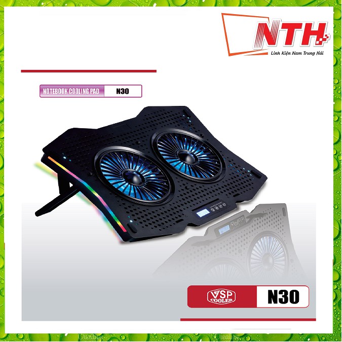 Fan TẢN NHIỆT VSP Cooler N30 LED RGB