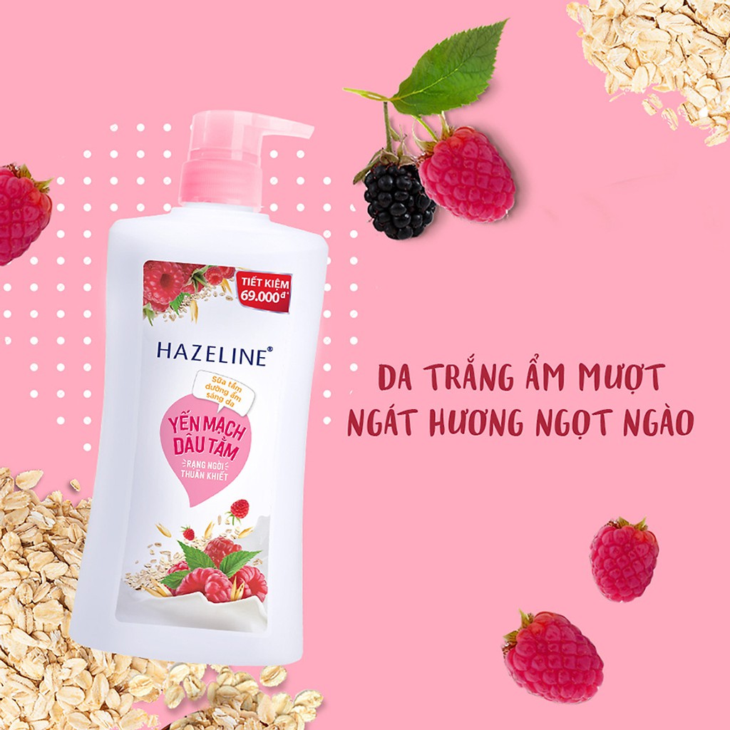 Sữa tắm Hazeline 900g tiết kiệm 87000đ