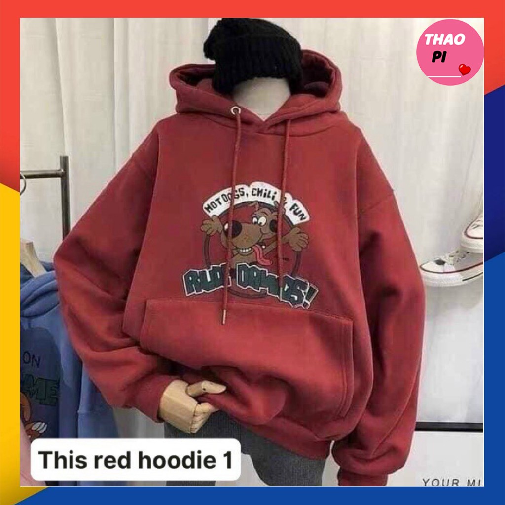 Áo khoác nỉ hoodie in hình siêu dễ thương - hình thật 100%