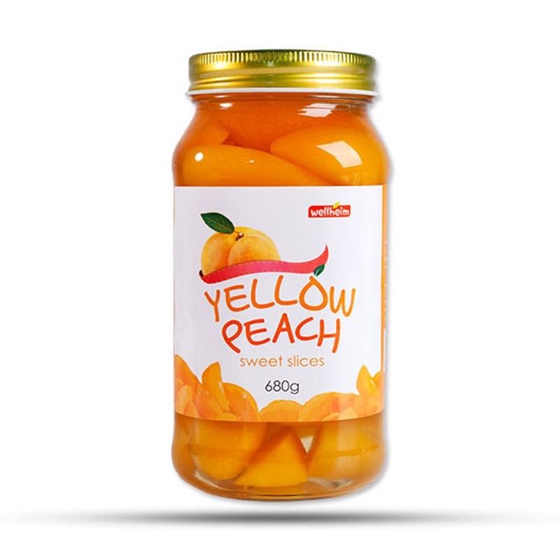 Đào ngâm Hàn Quốc Yellow Peach