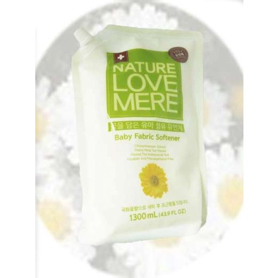 Nước xả vải hữu cơ cho bé Nature Love Mere 1,3L, nước xả quần áo thiên nhiên - Monnie Kids