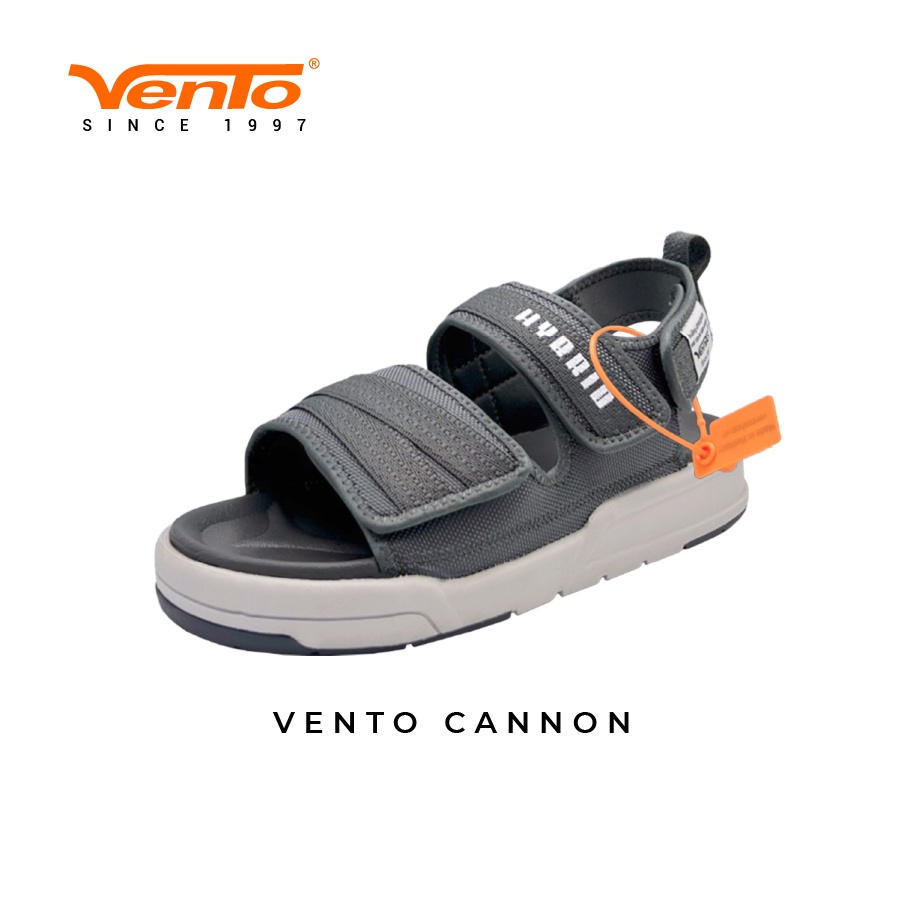 Giày Sandal Nam Vento Chính Hãng CANNON SD10035 Màu Tro