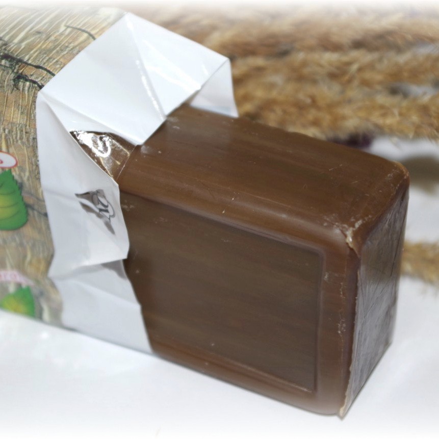 Xà bông than hoạt tính làm sạch mụn lưng Neva của Nga 140g