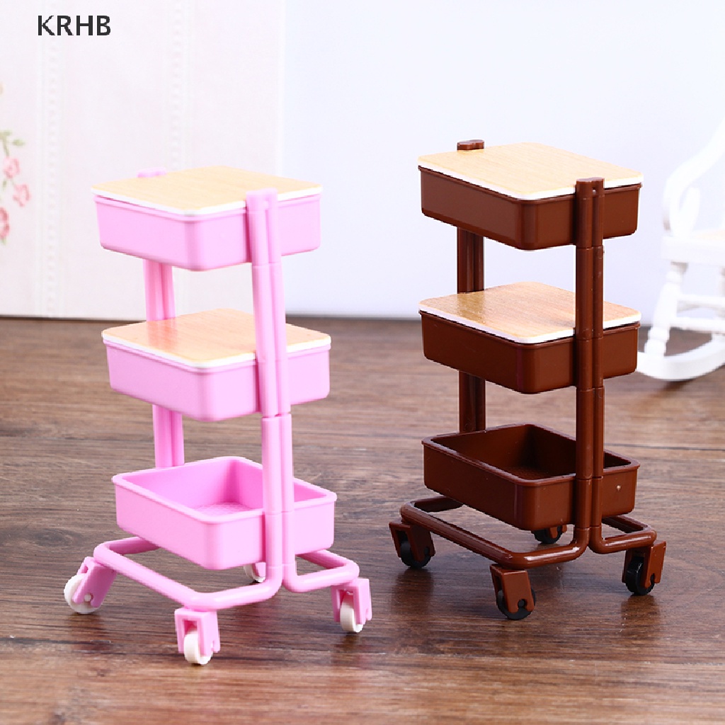 Xe Đẩy Em Bé Đồ Chơi Cỡ 1 / 12 Mới
