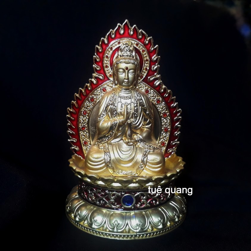 Tượng Phật Quan Âm viền lửa