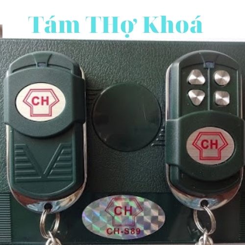 Điều khiển cửa cuốn CHF9 mã nhảy đa năng
